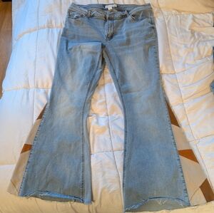 Cato Light Blue Flare Jeans for Women